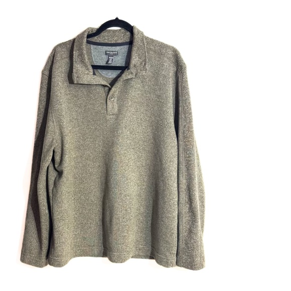 Vtg Van Heusen Flex Sz: XL Men's Pullover Cardigan Sweater / Old-Money Grandpa - Picture 1 of 10